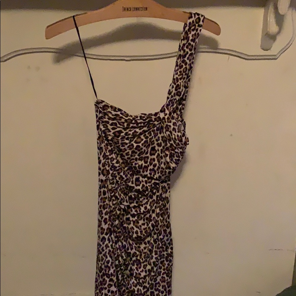 One shoulder dress